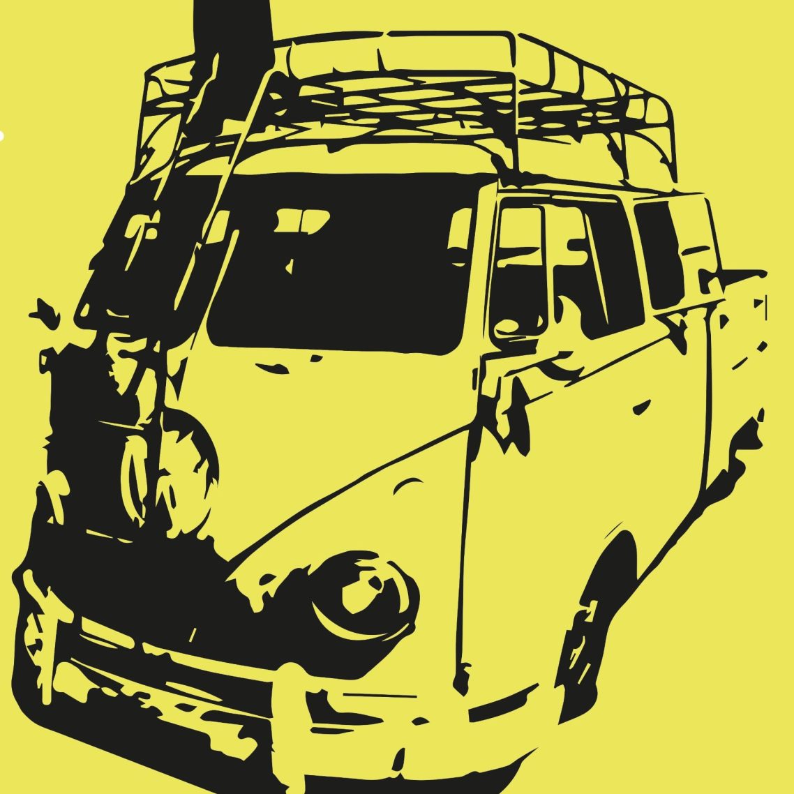 Camper Van Sticker Image